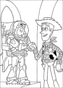 Toy Story kleurplaat 35